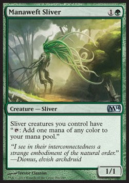 Manaweft Sliver⁣ - Magic 2014⁣ (Uncommon)⁣ [184]