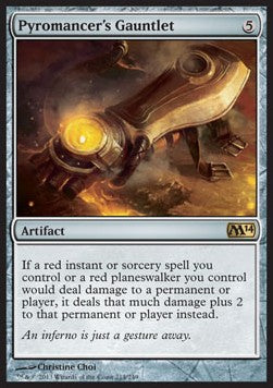 Pyromancer's Gauntlet⁣ - Magic 2014⁣ (Rare)⁣ [214]
