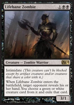 Lifebane Zombie⁣ - Magic 2014⁣ (Rare)⁣ [101]