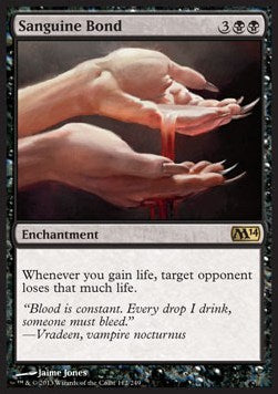 Sanguine Bond⁣ - Magic 2014⁣ (Rare)⁣ [112]