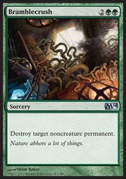Bramblecrush⁣ - Magic 2014⁣ (Uncommon)⁣ [165]