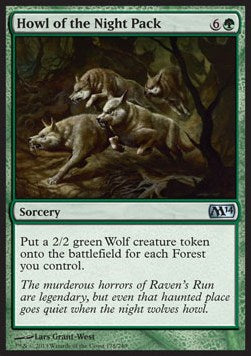 Howl of the Night Pack⁣ - Magic 2014⁣ (Uncommon)⁣ [178]
