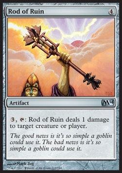 Rod of Ruin⁣ - Magic 2014⁣ (Uncommon)⁣ [217]