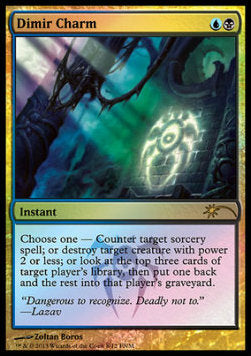 Dimir Charm⁣ - Friday Night Magic Promos⁣ (Rare)