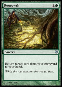 Regrowth⁣ - Duel Decks: Heroes vs. Monsters⁣ (Uncommon)⁣ [64]
