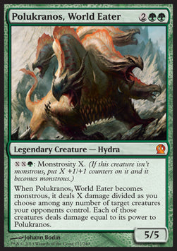 Polukranos, World Eater⁣ - Theros⁣ (Mythic)⁣ [172]