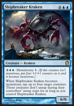 Shipbreaker Kraken⁣ - Theros⁣ (Rare)⁣ [63]