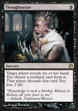 Thoughtseize⁣ - Theros⁣ (Rare)⁣ [107]