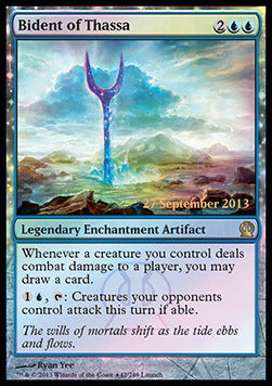 Bident of Thassa⁣ - Release Promos⁣ (Rare)