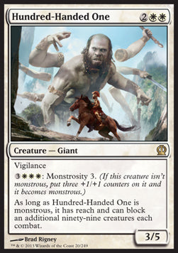 Hundred-Handed One⁣ - Theros⁣ (Rare)⁣ [20]