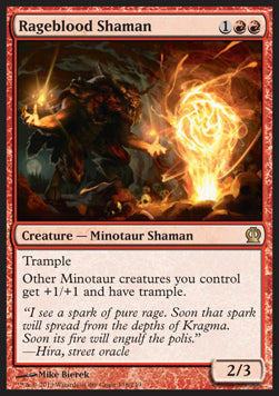 Rageblood Shaman⁣ - Theros⁣ (Rare)⁣ [138]