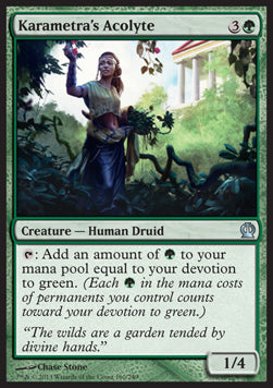 Karametra's Acolyte⁣ - Theros⁣ (Uncommon)⁣ [160]