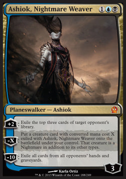 Ashiok, Nightmare Weaver⁣ - Theros⁣ (Mythic)⁣ [188]