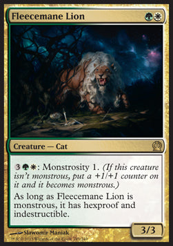 Fleecemane Lion⁣ - Theros⁣ (Rare)⁣ [193]