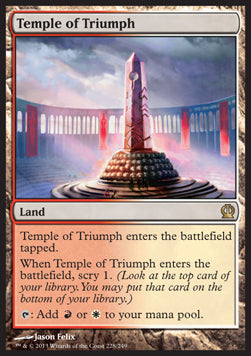 Temple of Triumph⁣ - Theros⁣ (Rare)⁣ [228]