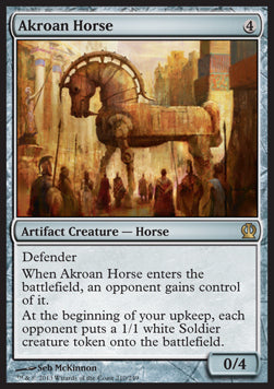 Akroan Horse⁣ - Theros⁣ (Rare)⁣ [210]