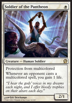 Soldier of the Pantheon⁣ - Theros⁣ (Rare)⁣ [32]