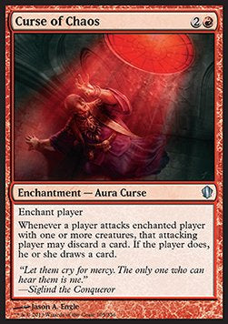 Curse of Chaos⁣ - Commander 2013⁣ (Uncommon)⁣ [105]