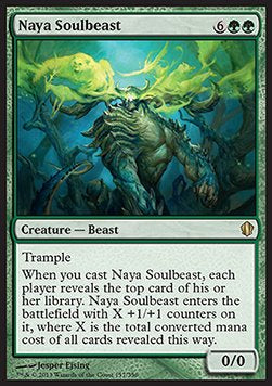 Naya Soulbeast⁣ - Commander 2013⁣ (Rare)⁣ [157]