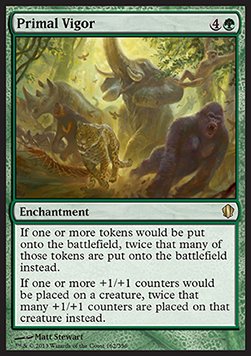 Primal Vigor⁣ - Commander 2013⁣ (Rare)⁣ [162]