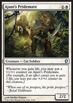 Ajani's Pridemate⁣ - Commander 2013⁣ (Uncommon)⁣ [3]