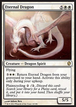 Eternal Dragon⁣ - Commander 2013⁣ (Rare)⁣ [10]