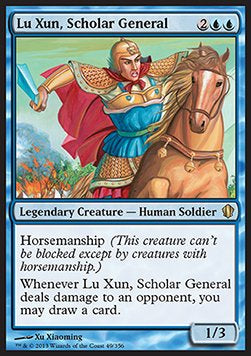 Lu Xun, Scholar General⁣ - Commander 2013⁣ (Rare)⁣ [49]