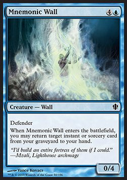 Mnemonic Wall - Commander 2013 (Common) [C13-50]