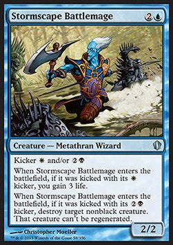 Stormscape Battlemage⁣ - Commander 2013⁣ (Uncommon)⁣ [58]