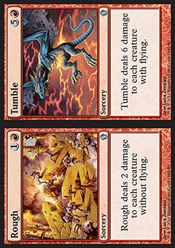 Rough // Tumble⁣ - Commander 2013⁣ (Uncommon)⁣ [118]