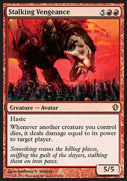 Stalking Vengeance⁣ - Commander 2013⁣ (Rare)⁣ [121]
