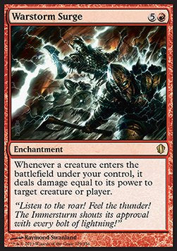 Warstorm Surge⁣ - Commander 2013⁣ (Rare)⁣ [129]