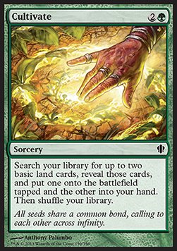 Cultivate⁣ - Commander 2013⁣ (Common)⁣ [139]