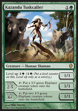 Kazandu Tuskcaller⁣ - Commander 2013⁣ (Rare)⁣ [152]