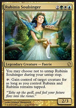 Rubinia Soulsinger (V.1)⁣ - Commander 2013⁣ (Rare)⁣ [207]