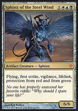 Sphinx of the Steel Wind⁣ - Commander 2013⁣ (Mythic)⁣ [217]