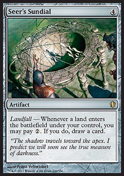 Seer's Sundial⁣ - Commander 2013⁣ (Rare)⁣ [256]