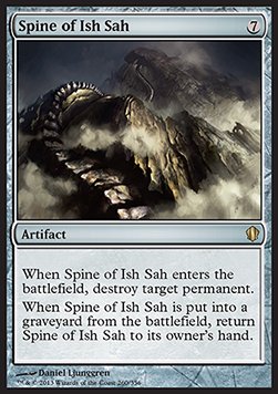 Spine of Ish Sah⁣ - Commander 2013⁣ (Rare)⁣ [260]