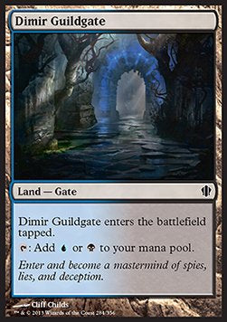 Dimir Guildgate⁣ - Commander 2013⁣ (Common)⁣ [284]