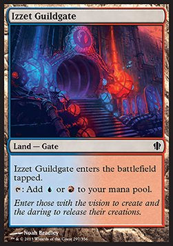 Izzet Guildgate⁣ - Commander 2013⁣ (Common)⁣ [297]
