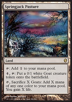 Springjack Pasture⁣ - Commander 2013⁣ (Rare)⁣ [326]