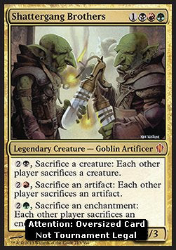 Shattergang Brothers (V.2)⁣ - Commander 2013⁣ (Special)⁣ [213]