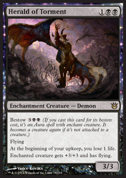 Herald of Torment⁣ - Born of the Gods⁣ (Rare)⁣ [75]