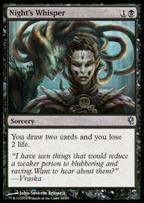 Night's Whisper⁣ - Duel Decks: Jace vs. Vraska⁣ (Uncommon)⁣ [68]