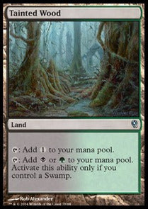 Tainted Wood⁣ - Duel Decks: Jace vs. Vraska⁣ (Uncommon)⁣ [78]