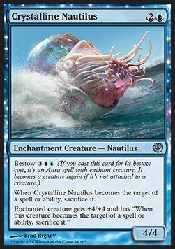 Crystalline Nautilus⁣ - Journey into Nyx⁣ (Uncommon)⁣ [34]