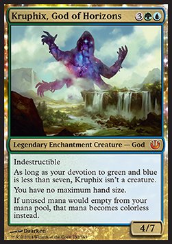 Kruphix, God of Horizons⁣ - Journey into Nyx⁣ (Mythic)⁣ [152]