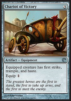 Chariot of Victory⁣ - Journey into Nyx⁣ (Uncommon)⁣ [159]