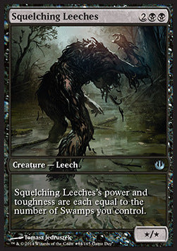Squelching Leeches⁣ - Game Day Set Promos⁣ (Uncommon)