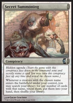 Secret Summoning⁣ - Conspiracy⁣ (Uncommon)⁣ [9]